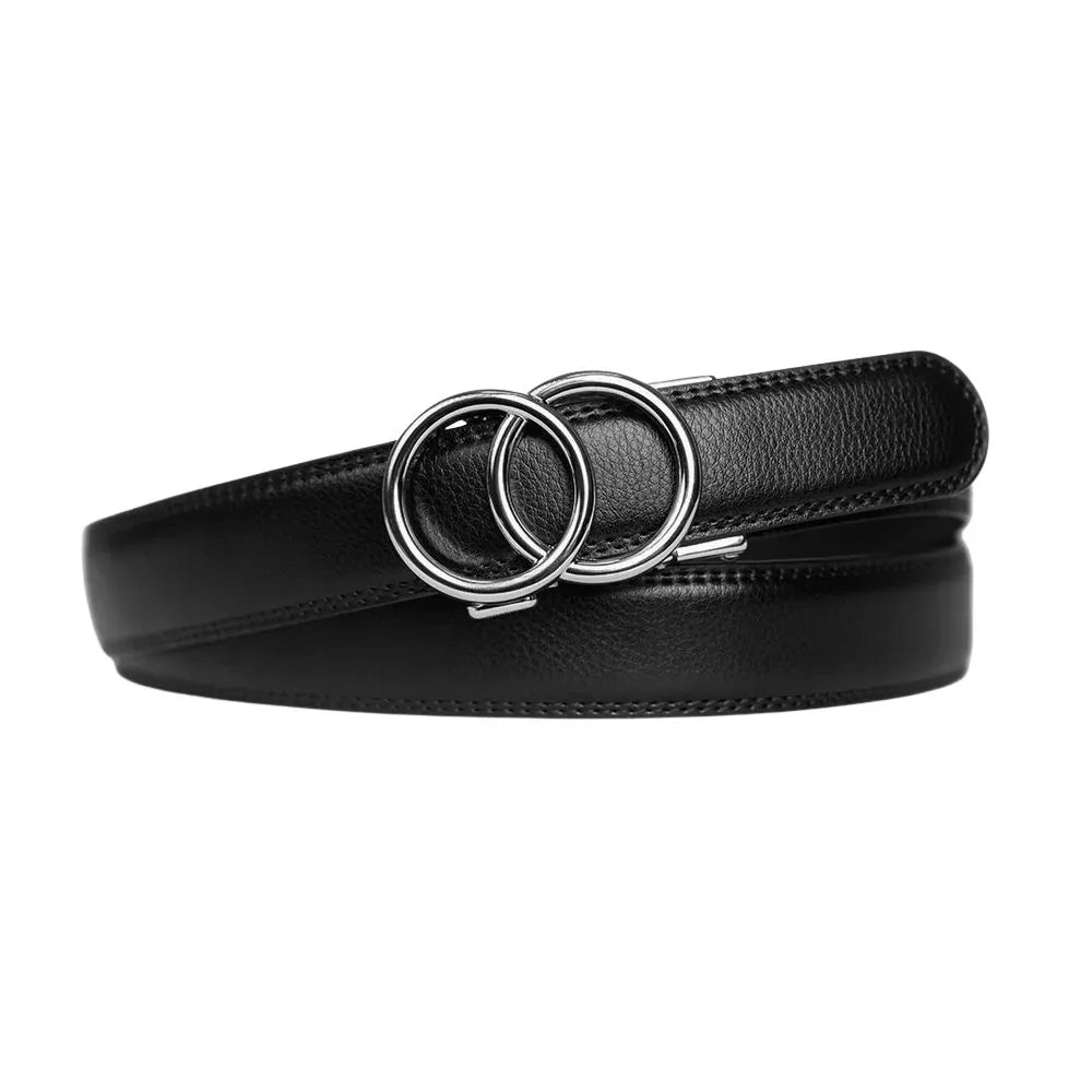 Morbano Belt | Silver-Black