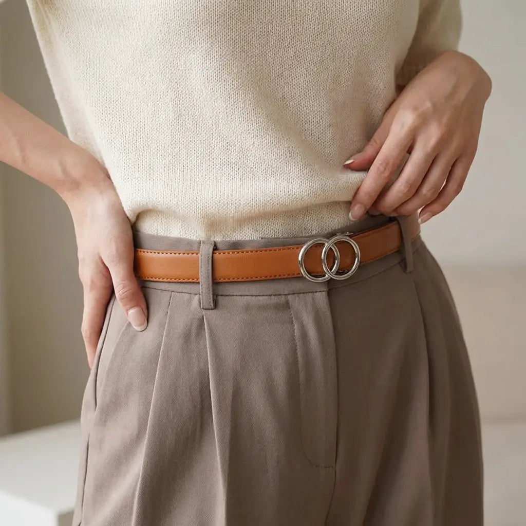 Morbano Belt | Silver-Brown